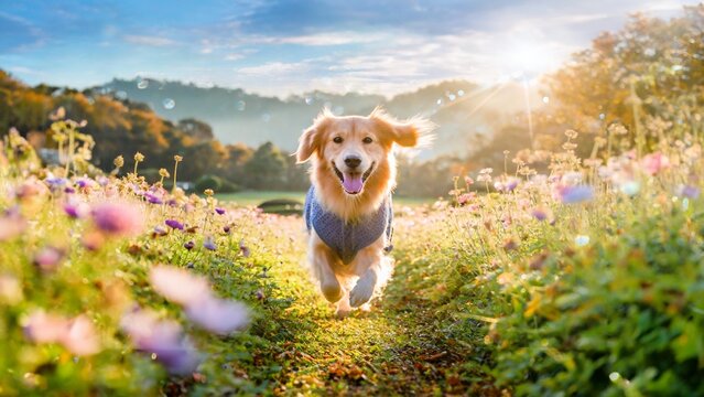 Dog Running Towards Me