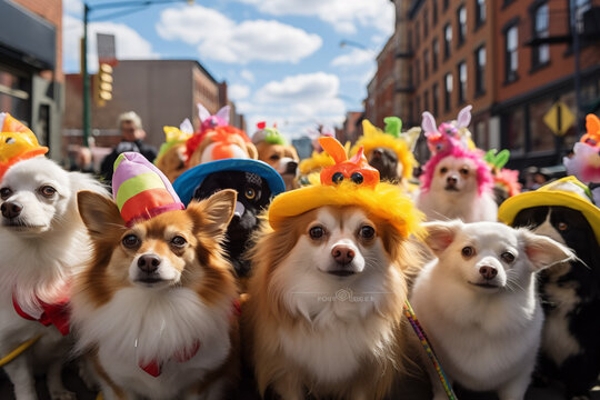 From Pooches to Paraders: The Diversity of Participants, Pets in the Easter Parade