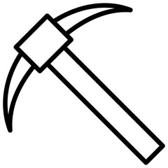 contruction icon black outline