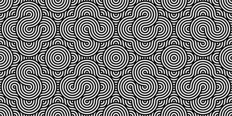 Vector seamless pattern circle ring oriental geometric style, ornament decoration traditional vintage.