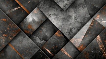 black and brown concrete surface texture generated by ai