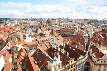 Fototapeta na wymiar panorama wiew of Prague
