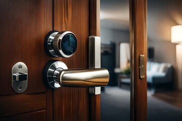 door handle and lock