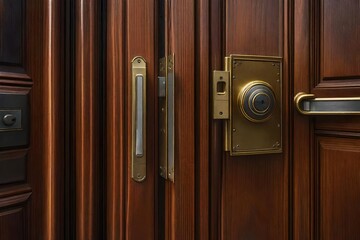 Obraz premium door handle