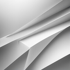 Abstract white and gray color background and texutre, modern design stripes background with geometric round shape.