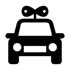 Wind up car icon