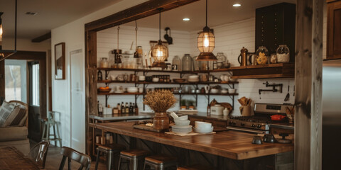Rustic Farmhouse Kitchen