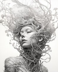 Fototapeta premium portrait of a woman