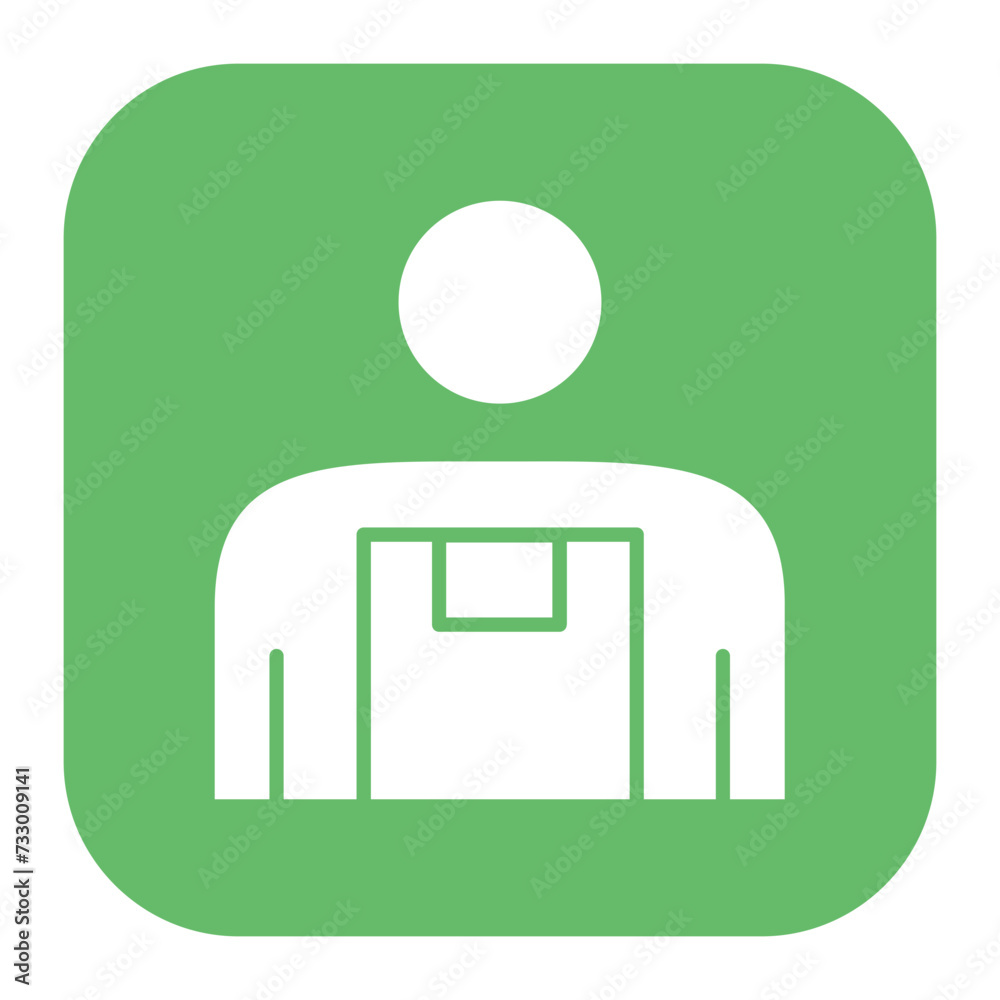 Canvas Prints courier icon