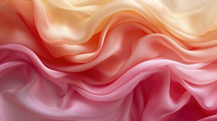 Obraz premium Sorbet Spring Hues in a Smooth, Silky Texture Background