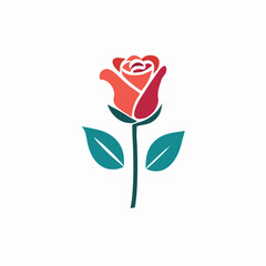 logo for shop Natural flowers of love on a white background 