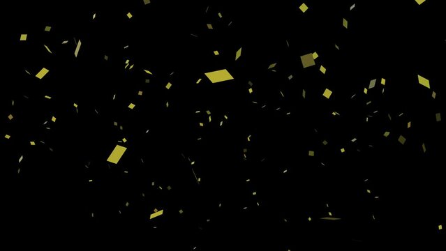Confetti Party Poppers Gun Party animation