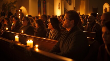 people in the church