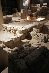 Archaeological Museum Wohl, excavations, 1st century, Jewish historic centre, Hurva Square, Jerusalem, Israel