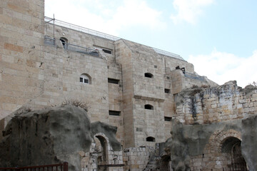Fototapeta premium Modern architecture in the Old City, Jerusalem, Israel