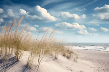 Coastal dune beach sea