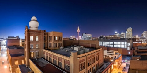 Fototapeta premium Johannesburg panoramic view South Africa