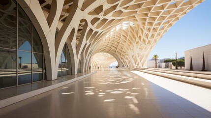 Fototapeta premium Architectural beauty in a cultural hub