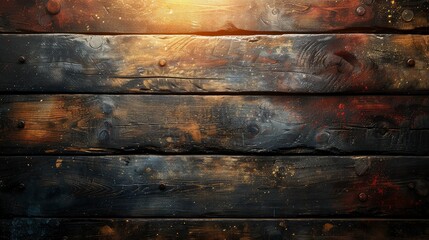 Vintage Wooden Wall Texture: Rustic Background for Decor and Design