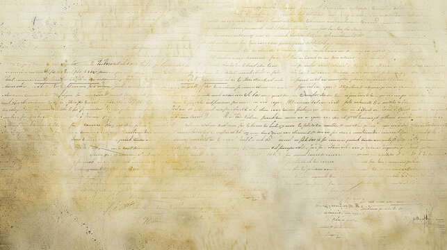 High-Resolution Aged Manuscript Paper Texture for Background