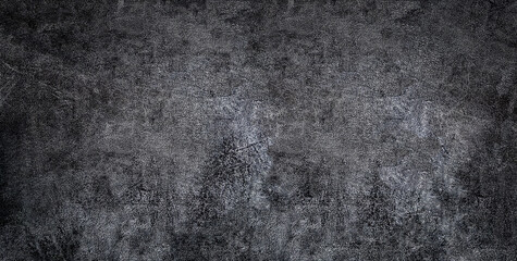 The banner. The backdrop. Black concrete, stone. Abstract background. Dark, black, surface, wall....