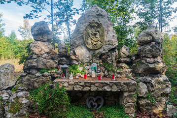 Lesni poboznost shrine in Frantiskovy Lazne in Czech republic