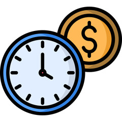 Time Is Money Icon