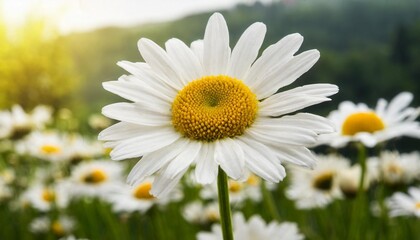 Obraz premium daisy flower isolated