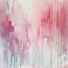 Pink and grey watercolor painting