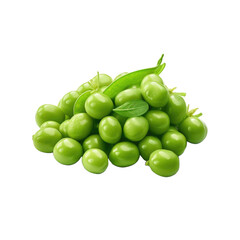 Green peas PNG , transparent background