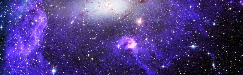 High quality space background. Starfield in outer space many light years far from the Earth....