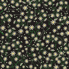 Background with flowers .Floral Pattern Designs.
