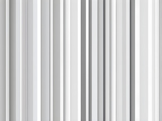 Modern Geometric Harmony: Abstract White and Gray Striped Background with Round Shapes. generative AI