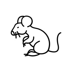 Mouse icon. outline icon
