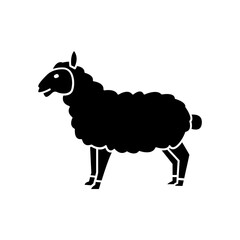 sheep icon. solid icon