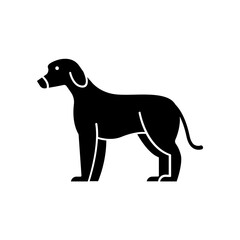 Dog icon. solid icon