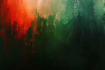 Fototapeta premium St. Patrick's Day green background with abstract texture