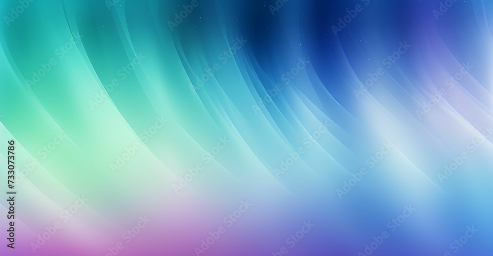 Canvas Prints abstract blurry pattern that is in blue and green colors