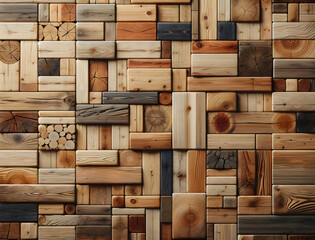Fond de planches de bois rustique - obrazy, fototapety, plakaty