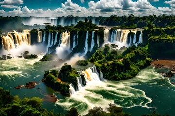 Iguacu Falls, Parana State,