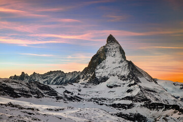 Matterhorn sunset Alps