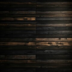 Blank dark brown background with a wooden texture. AI-generated.