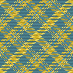 Seamless pattern of scottish tartan plaid. Repeatable background with check fabric texture. Vector backdrop striped textile print.