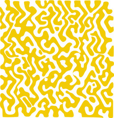 Fluid pattern illustration. Liquify abstract hand drawing design element