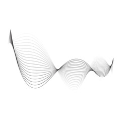 Abstract line waves.