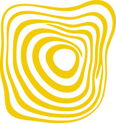 Fluid pattern illustration. Liquify abstract hand drawing design element