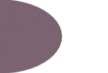 曲線にカットされたザラザラの布