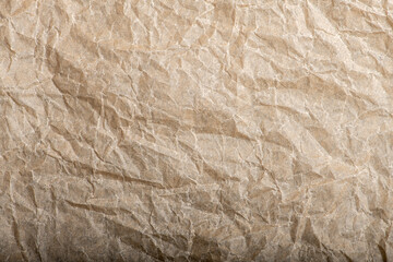 Graphic resources. Grunge color folded beige color paper background with copy space