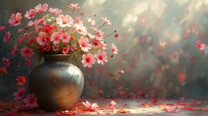 flowers in vase