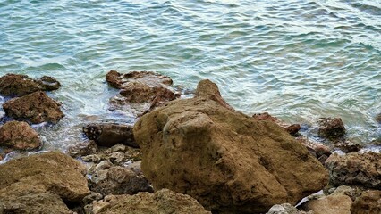 沖縄県那覇空港近くの海辺